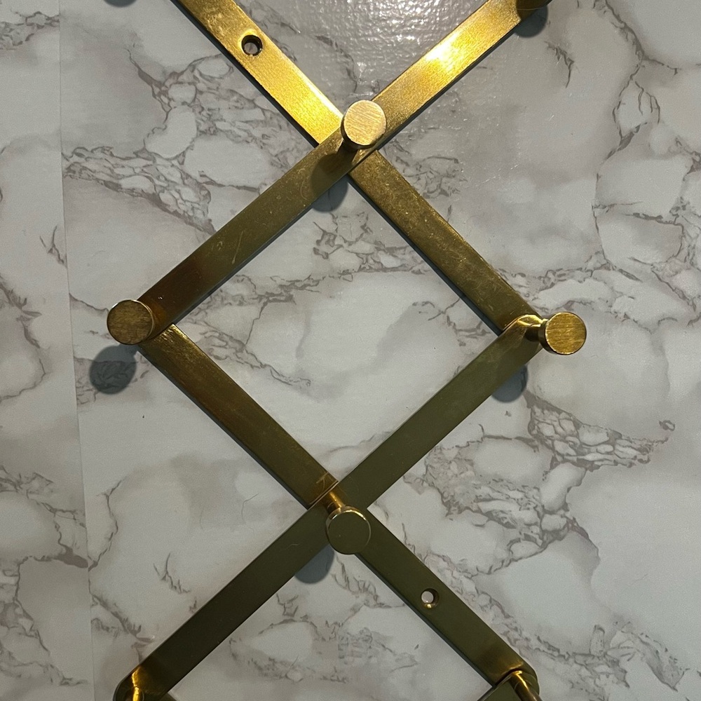 Target Gold Accordion Wall Hooks
